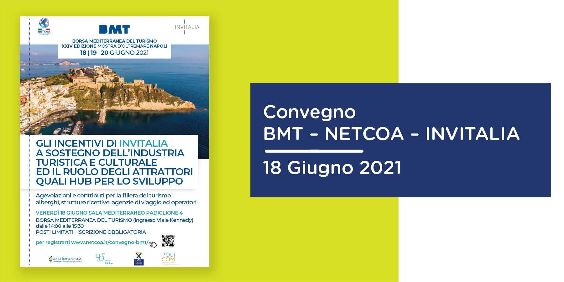 Al momento stai visualizzando 18 giugno 2021: Convegno BMT – Netcoa – Invitalia