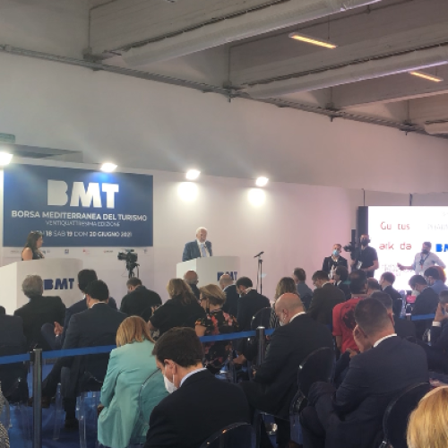 Inaugurazione BMT – Borsa Mediterranea del Turismo: intervento di Netcoa.